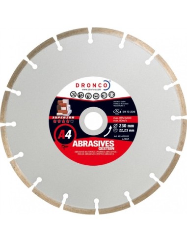 Disco de diamante Superior A4 - Materiales abrasivos (Antes LT76)