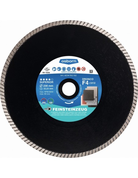 Disco de diamante Superior F4 Cera - Gres (Antes GRFX)