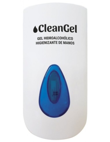 Dosificador de pared para bolsas de gel hidroalcohólico higienizante de manos CleanGel