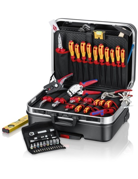 Maleta de herramientas BIG Basic Move ElectroPlus 68 piezas 515 mm KNIPEX 00 21 06
