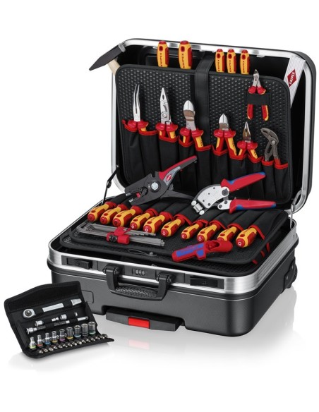 Maleta de herramientas BIG Basic Move ElectroPlus 68 piezas 515 mm KNIPEX 00 21 06