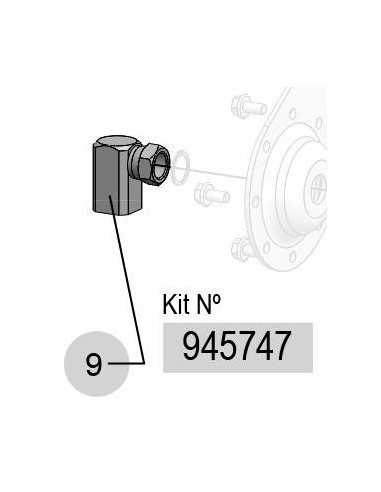 945747, CODO DE ACOMETIDA RM12-CL (50435X)