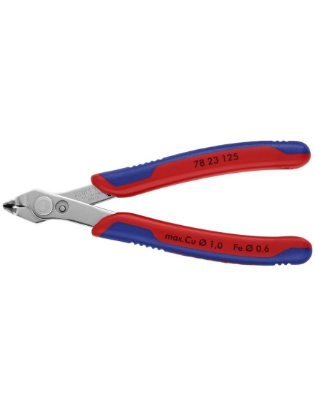 Electronic Super Knips con fundas multicomponentes 125 mm (cartulina autoservicio/blíster) KNIPEX 78 23 125 SB
