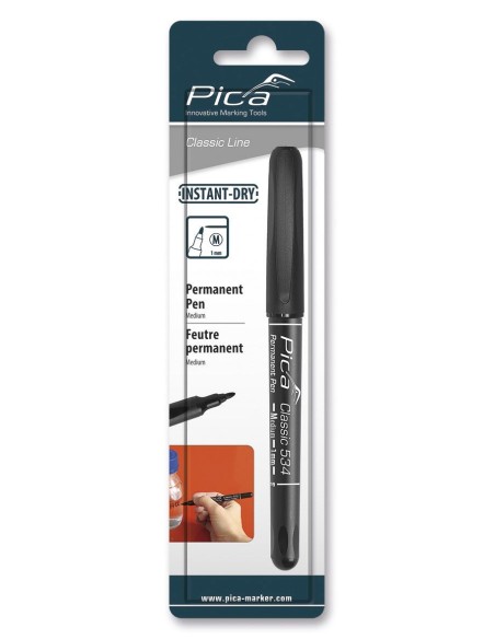 Marcador permanente con punta media Classic 534