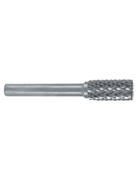 Fresas metal duro forma A - ZYA Cilíndrica con dentado frontal