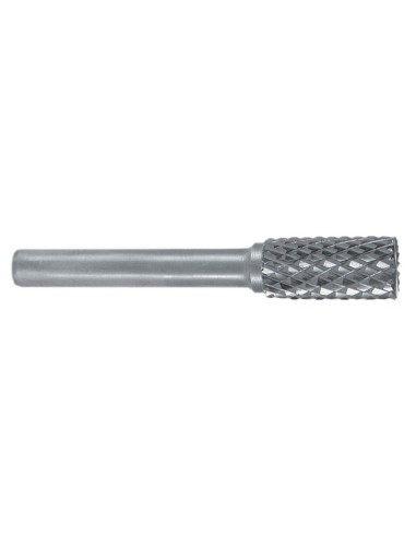 Fresas metal duro forma A - ZYA Cilíndrica con dentado frontal