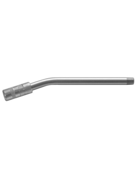 ACOPLAMIENTO RÍGIDO PARA GRASA, EXTENSIÓN CURVADA 45° CON BOQUILLA DE 4 GRAPAS, 1/8 NPT (MM)