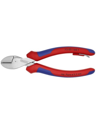 X-Cut Alicate de corte diagonal compacto con fundas multicomponentes, con anilla de fijación integrada para colocar un disposi