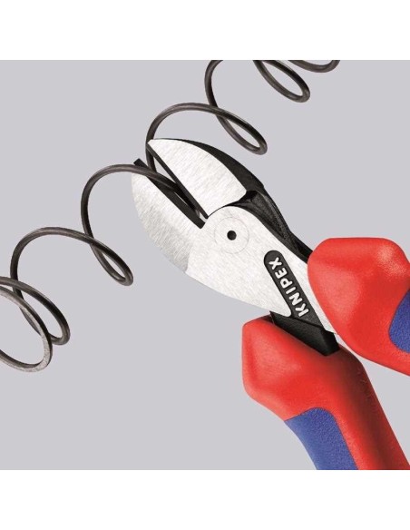 X-Cut Alicate de corte diagonal compacto con fundas multicomponentes, con anilla de fijación integrada para colocar un disposi
