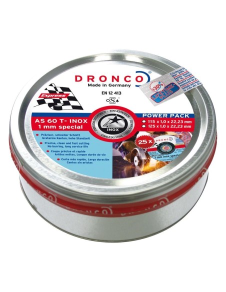 Pack de discos de corte AS 60 T INOX Special Express LIFETIME PLUS