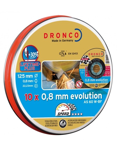 Pack de discos de corte AS 60 W EvolutionLifetime Plus (10 uds. en lata sellada)