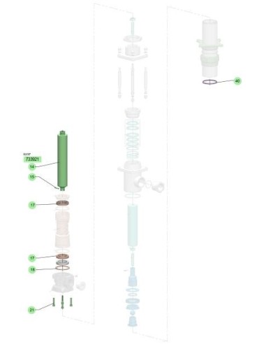 KIT VÁSTAGO PM2-1,1 INOX