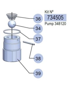 KIT VÁLVULA DE PIE PM4-5,1/L