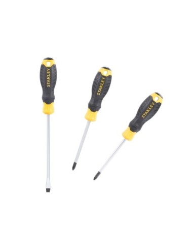 Juego de 3 destornilladores Cushion Grip: Plana, Phillips y Pozidriv