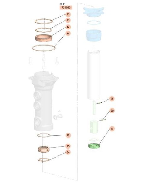 KIT EMPAQ. AIRE-ACEITE PM4-3,1-ND