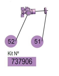 KIT VÁLVULA ACODADA