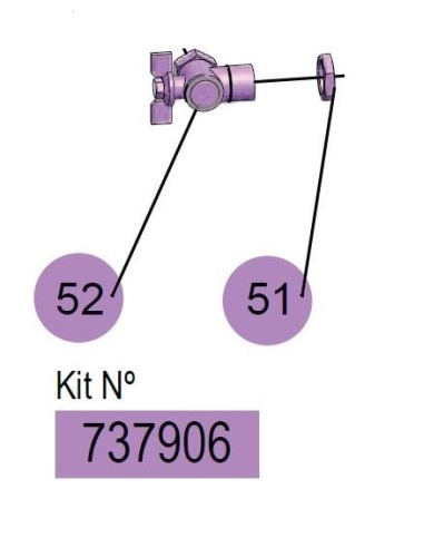 KIT VÁLVULA ACODADA