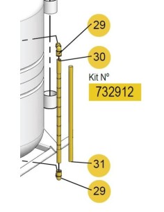 KIT VISOR DE NIVEL DRAINER 70