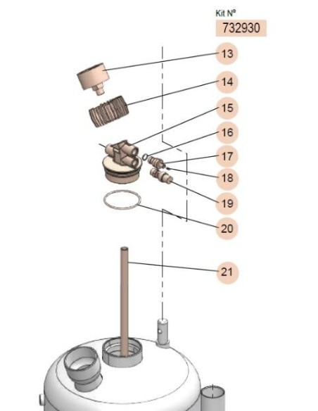 KIT BOMBA DE DISPENSACIÓN DVP-25