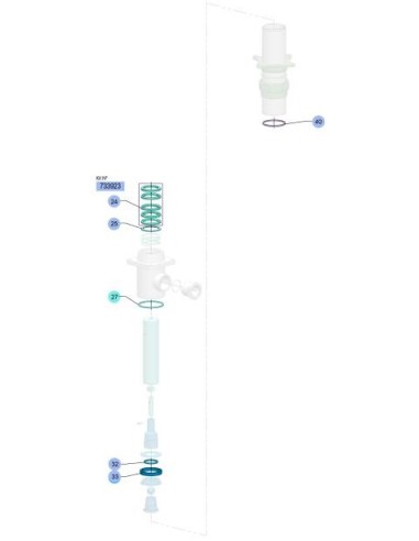 KIT JUNTAS TUBO PM2-1,1 INOX