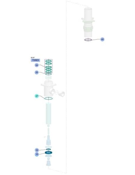 KIT JUNTAS TUBO PM2-1,1 INOX