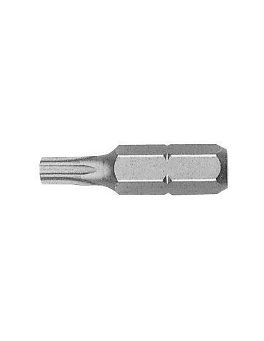 Punta Torx seguridad STANDARD guía 1/4 corta