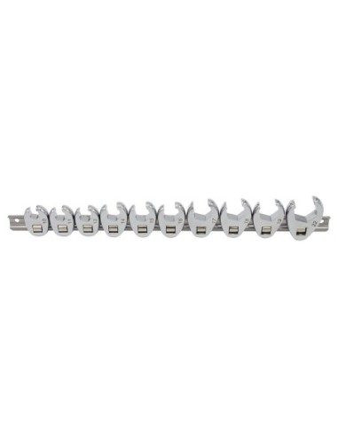 KIT LLAVES PIES DE GALLO 3/8 10PZS