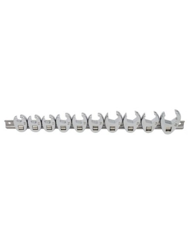 KIT LLAVES PIES DE GALLO 3/8 10PZS