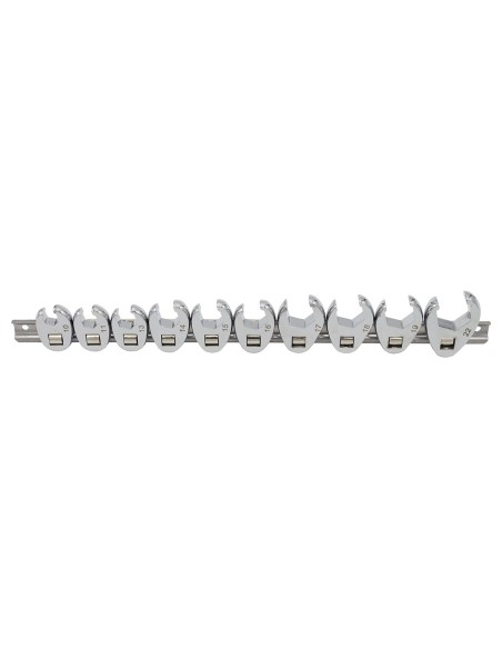 KIT LLAVES PIES DE GALLO 3/8 10PZS