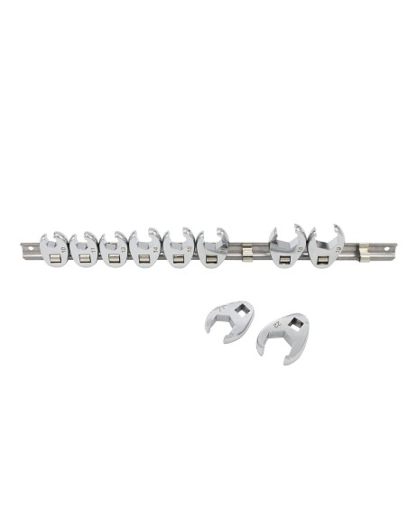 KIT LLAVES PIES DE GALLO 3/8 10PZS