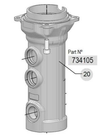 CUERPO BOMBA PM4-3,1/SS