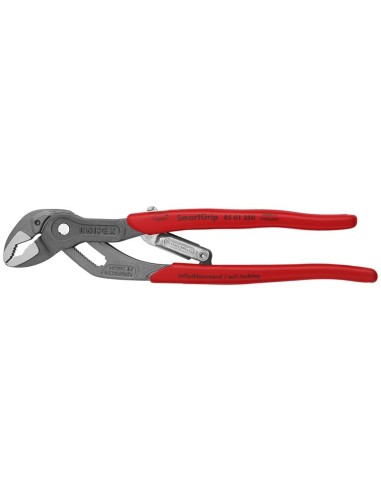 SmartGrip Tenaza de agarre automática recubiertos de plástico antideslizante gris atramentado 250 mm (cartulina autoservicio/b