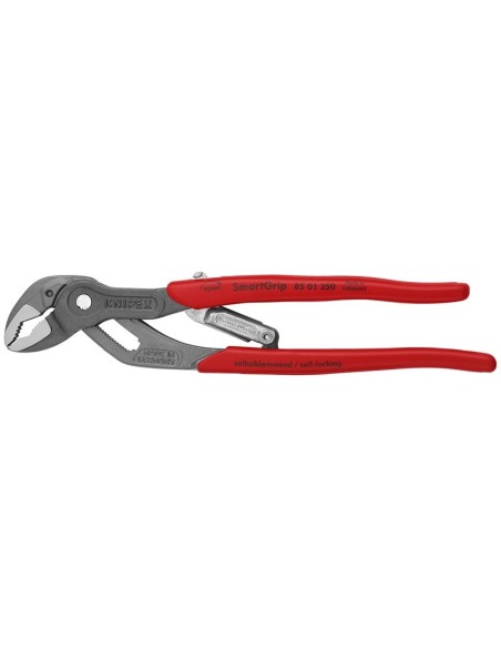 SmartGrip Tenaza de agarre automática recubiertos de plástico antideslizante gris atramentado 250 mm (cartulina autoservicio/b