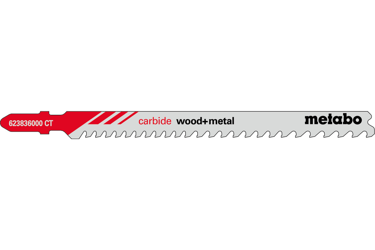 3 hojas para sierra de calar \"carbide wood + metal\" 108/3,5-5mm (623836000) MET-623836000 | HOJAS DE SIERRA