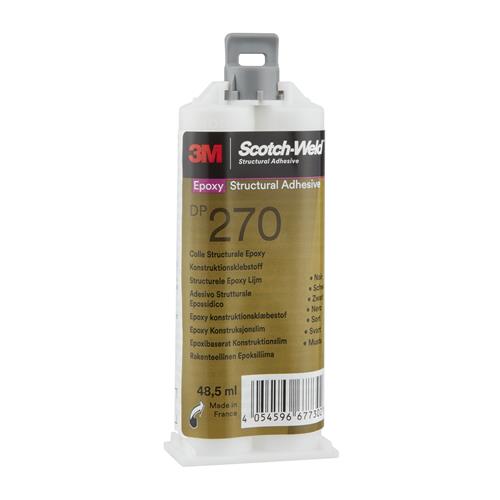 3M™ 7100200493 Scotch-Weld™ Adhesivo Epoxi DP270, Transparente, 48.5 ml 3M-7100200493 | SPRAYS ADHESIVOS