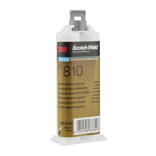 3M™ 7100200509 Scotch-Weld™ Adhesivo acrílico de bajo olor DP810, Transparente, 48.5 ml, Etiqueta1 3M-7100200509 | ADHESIVOS Y FIJADORES
