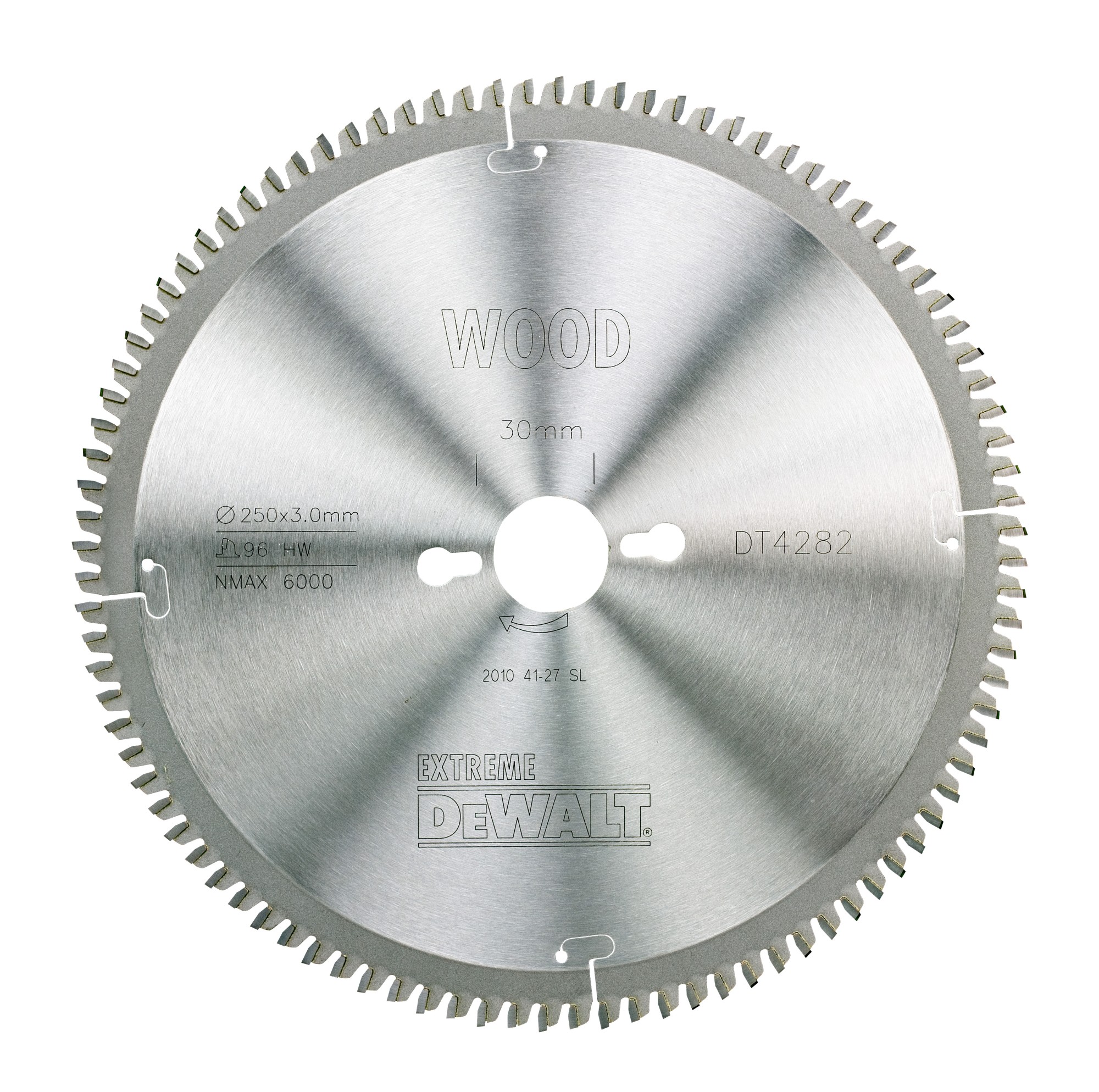 DT4282-QZ - Hoja para sierra circular estacionaria 250x30mm 96D DEW-DT4282-QZ | HOJAS DE SIERRA