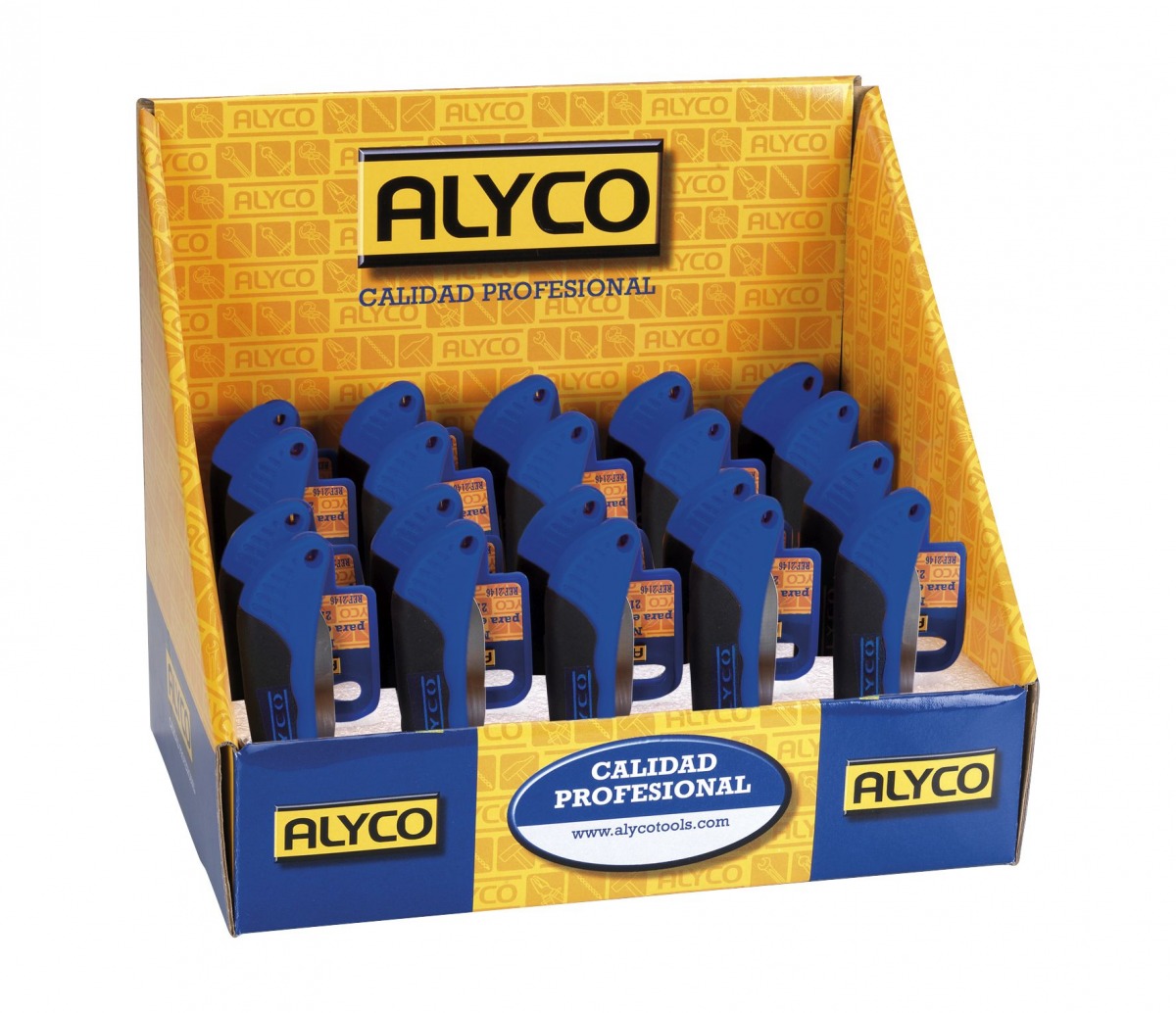 Alyco 108032 navaja inoxidable para electricista ALY-108032 | NAVAJAS