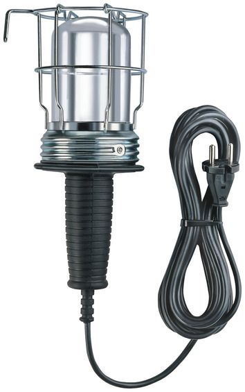 Aplique lámpara de taller con clavija Shucko (60W) BRE-1176460 | FOCOS / ILUMINACIÓN