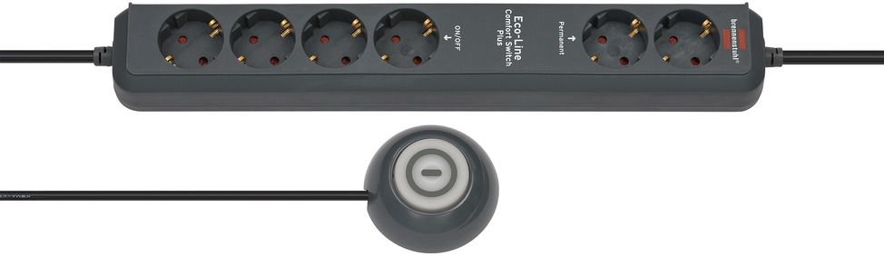 Base de tomas múltiples Eco-Line Comfort Switch Plus con interruptor mano/pie BRE-1159560516 | BASES MÚLTIPLES 4