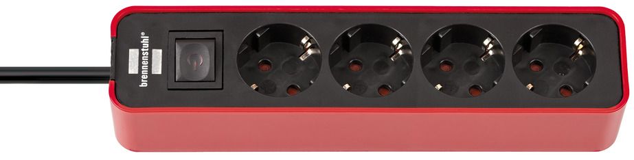 Base de tomas múltiples Ecolor roja/ negra con diseño compacto BRE-1153230070 | BASES MÚLTIPLES 2
