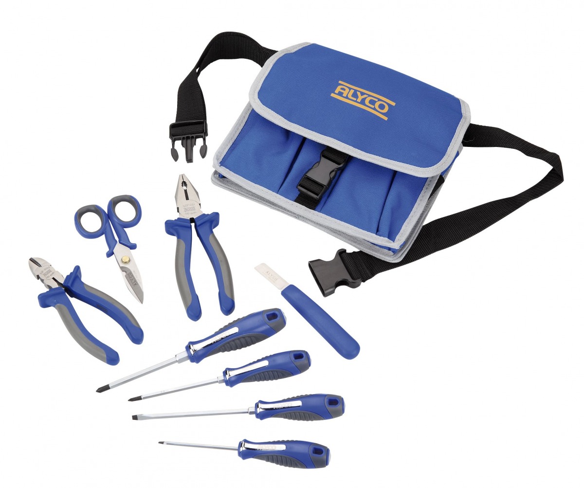 Alyco 101400 bolsa de nylon con herramientas ALY-101400 | BOLSAS PORTAHERRAMIENTAS
