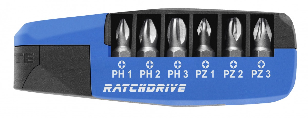 Caja de puntas con carraca Ratchdrive WIT-25101 | PUNTAS