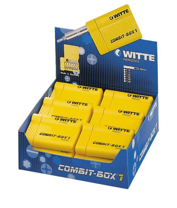 Caja de puntas de atornillar COMBIT-BOX 7 WIT-27625 | PUNTAS