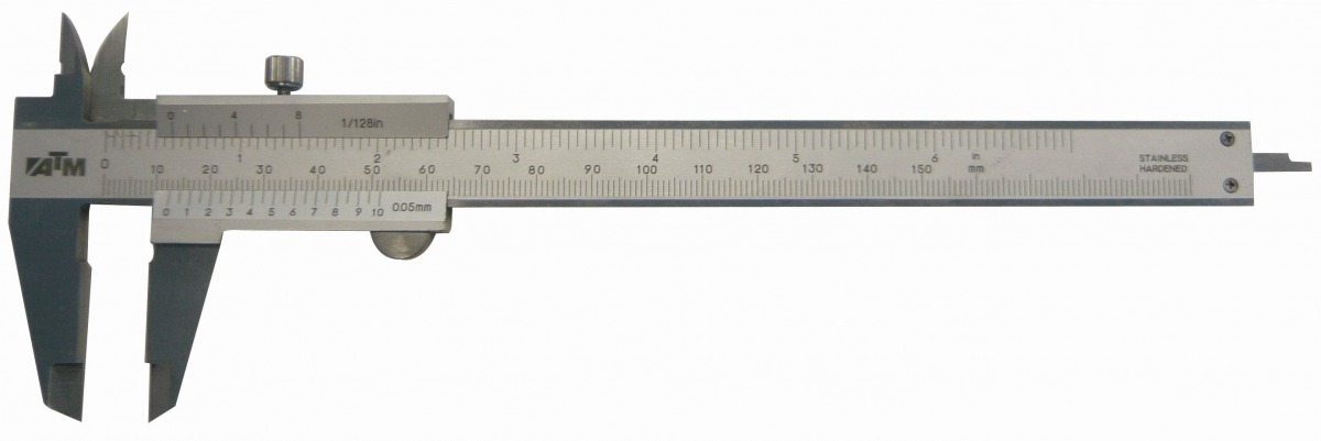 Calibre pie de rey monoblock 150 mm ATM-C100 | PIE DE REY