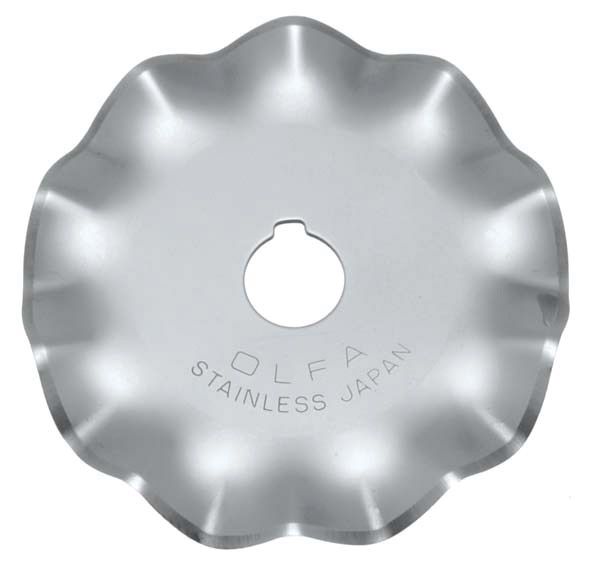 Cuchilla circular de 45 mm con forma de onda OLF-WAB45-1 | CUCHILLAS