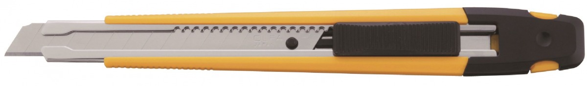 Cúter de bloqueo automático con clip para bolsillo y troceador de cuchillas A-1 OLF-A-1 | CUTTERS