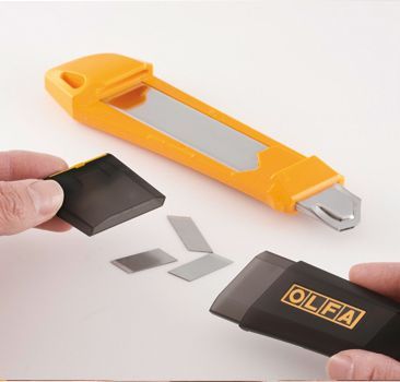 Cúter de bloqueo automático con contenedor/troceador de cuchillas incorporado DL-1 OLF-DL-1 | CUTTERS