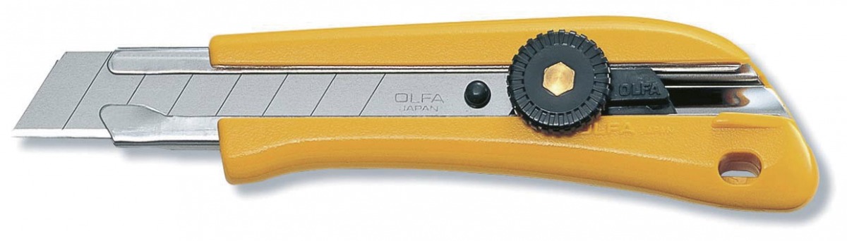 Cúter de bloqueo manual con mango ergonómico BN-L OLF-BN-L | CUTTERS
