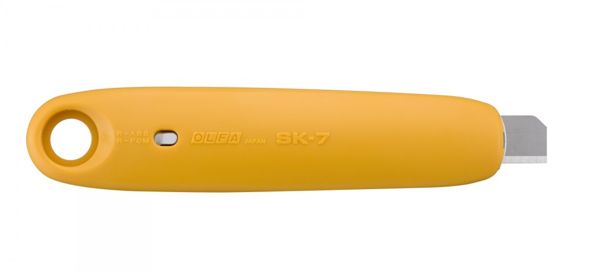 Cúter de seguridad compacto con retracción de cuchilla semi automática SK-7 OLF-SK-7/24 | CUTTERS